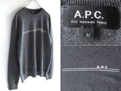 美品】フランス製A.P.C. ニット ラグランカットソー - メルカリ