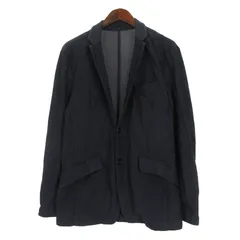 ハイダウェイ ニコル HIDEAWAYS ストレッチ テーラード ジャケット メッシュ 46 ネイビー 250617E