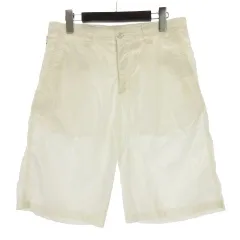 アルマーニ コレツィオーニ ARMANI COLLEZIONI ハーフ ショート パンツ 31 ホワイト 250905Eのサムネイル