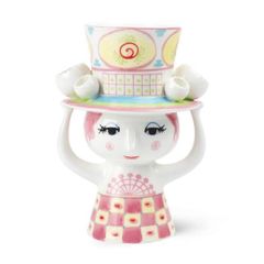 BJORN WINBLAD Lady with Hat フラワーベース グリーン - メルカリ