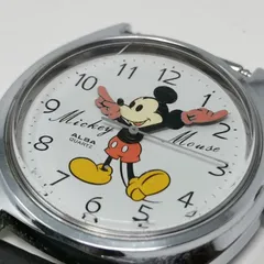 SEIKO　セイコー ALBA アルバ　ミッキーマウス　クオーツ　 レディース腕時計 Y561-6000　文字盤白　電池切れのため動作未確認　ベルト欠損　裏蓋シールベタあり　ヴィンテージ　管理番号KKVHAKO247