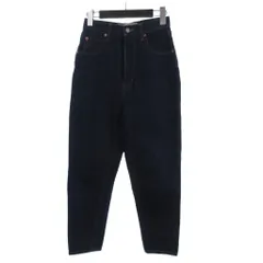シンゾーン Shinzone 美品 CARROT DENIM デニムパンツ ジーンズ ジップフライ 19SMSPA68 濃紺 ダークネイビー POのサムネイル