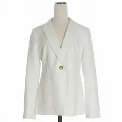 ジェイクルー J.CREW HELENA リネン テーラードジャケット ブレザー 長袖 6 ホワイト 白 BX793のサムネイル