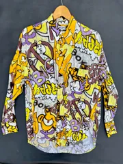 希少 90s ヴィンテージ Paul Smith London ポールスミス ロンドン 薄手 総柄 シャツ アメリカンジャケット期 イタリア製生地