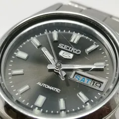 セイコー 5　SEIKO 5　レディース腕時計　自動巻　稼働品　文字盤黒　デイデト4206-0420　管理番号KKVHAKO250のサムネイル