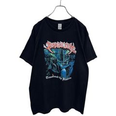 H131☆ヴィトリオール☆バンドTシャツ☆メタル☆死神☆バックプリント 