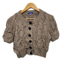Burberry Blue Label(バーバリーブルーレーベル) カーディガン サイズ38 M レディース美品  ベージュ 半袖