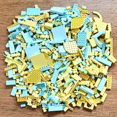 レゴ 正規品 中古 まとめ売り 約700g パステルカラー 大量 レゴブロック【管理番号：3580】