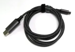 【中古】PCハード DisplayPort to USB-C変換ケーブル 2.0m(箱説無し/メーカー不詳品)