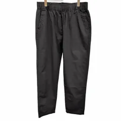 【新品】[印象N] JUNGLE STORM ジャングルストーム シェフパンツ メンズ M 黒 綿100% テーパード 無地 ファスナーなど無しのサムネイル