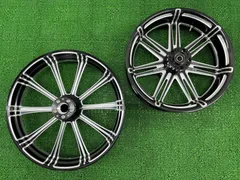 アレンネス製ツーリング ホイール AN7V 社外 中古 バイク 部品 ハーレー ハブ付 7バルブ CNC鍛造アルミ Znのサムネイル