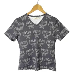 エムシーエム MCM  Ｔシャツ カットソー 総柄 Vネック 半袖 M グレー ■GY06のサムネイル