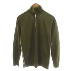 コムデギャルソンオム COMME des GARCONS HOMME AD2004 スウェット トレーナー ハーフジップ S カーキ HO-T003 /AN17のサムネイル