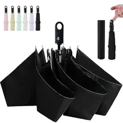 【新品】 日傘 AYO 折り畳み日傘 UVカット100% 遮光 遮熱 折りたたみ傘 晴雨兼用 超軽量 ワンタッチ自動開閉 コンパクト 紫外線遮断 日焼け防止 耐風撥水 携帯便利 メンズ レディース 男女兼用 暑さ対策 父の日 母の日のプレゼント(ブラック)