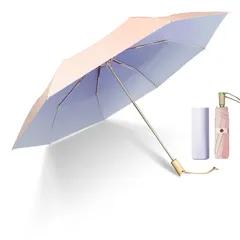 【新品】 Dlin 折りたたみ傘 レディース 雨傘 大きいサイズ 晴雨兼用 折り畳み傘 軽量 二枚生地 日傘 uvカットUPF50+ 遮光 5級撥水 速乾 耐風 可愛い傘 レディース 折りたたみ 日傘兼用雨傘 1
