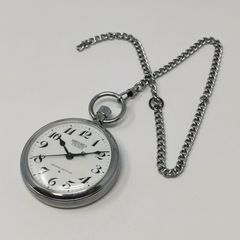 動作確認済】セイコー プレシジョン 15石 1962年 国鉄 懐中時計 昭37
