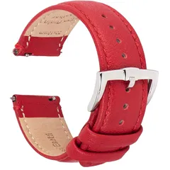 【新品】 [BRISMASSI ESETTI] B&E 時計バンド Top Grain レザー 腕時計 ベルト本革 メンズ と レディース クイックリリース 替えバンド ベルト- 18mm 20mm 22mm - 滑らかでエレガントな質感の時計ストラップ