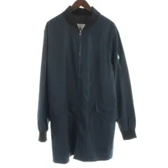 ザラマン ZARA MAN ボンバージャケット コート ミドル ハーフ L 紺 ネイビー /KW ■GY99