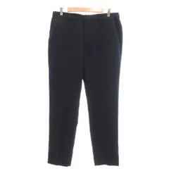 ユナイテッドアローズ A DAY IN THE LIFE UNITED ARROWS 美品 テーパードパンツ スラックス センタープレス XL 紺 ネイビー /YJ ■GY60
