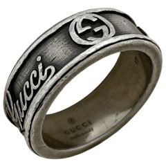GUCCI リング ダブルG トーショントリム シルバー925 11号 美品 - メルカリ