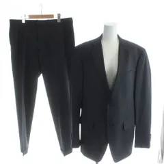 ザ・スーツカンパニー THE SUIT COMPANY スーツ フォーマル ジャケット パンツ 180cm-4Drop グレー ストライプ柄 シングルブレスト 長袖 0600251 /AP