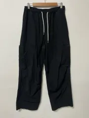 32-34 INDIGO カーゴパラシュート ワイド 밴딩 ズボン 正規品