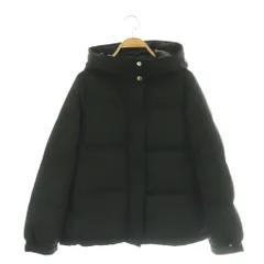 マッキントッシュフィロソフィー MACKINTOSH PHILOSOPHY グログランショートダウン ジャケット 上着 34 黒 ブラック 無地 フード H5A05-853-09 /AZのサムネイル