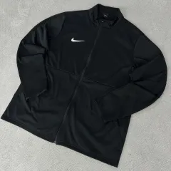 ナイキ ブラック ドライフィット トラック ジャケット