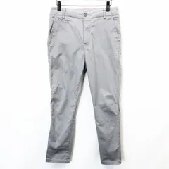 【中古】[印象B] URBAN RESEARCH アーバンリサーチ スキニーパンツ メンズ 38 グレー 灰色 綿×ポリエステル×ポリウレタン テーパード 少しストレッチ 無地
