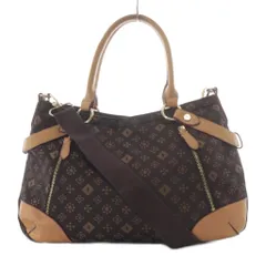 レノマ renoma トートバッグ ショルダーバッグ 2way 総柄 ナイロン ブラウン /YO14