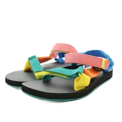 テバ Teva スポーツサンダル 24.0cm ピンク 青 ブルー 緑 グリーン 黒 ブラック /AN76