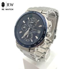 SEIKO セイコー クロノグラフ100m 7T62-0HE0 クォーツ 腕時計 - メルカリ