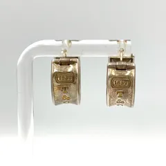TIFFANY & Co. 1837 ナローフープ SV925 シルバー ピアス