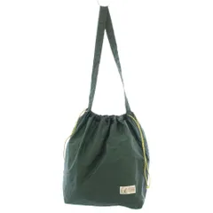 マーモット MARMOT 巾着型ショルダーバッグ ナイロン 緑 グリーン /TKのサムネイル