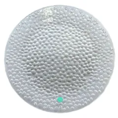 ティファニー TIFFANY & CO. コブルストーン ガラスプレート ガラス皿 丸皿 食器 クリスタル ロゴ 透明 クリア /MP ■GY11のサムネイル