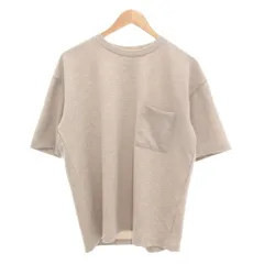 B&Y ユナイテッドアローズ BEAUTY&YOUTH ビューティー&ユース 23SS TORAY リランチェ クルーネック カットソー 半袖 M ライトグレージュ 1217-199-3020 /UO