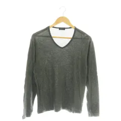 ジョセフオム JOSEPH HOMME ジョゼフオム VネックL/Sカットソー Tシャツ 48 ダークグレー /DF ■OS ■ADのサムネイル