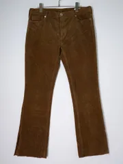 UPPER HIGHTSアッパーハイツ L'Appartementアパルトモン購入JENNA CORDUROY SLIT PANTSコーデュロイ スリットパンツ【28】【LPTA80819】