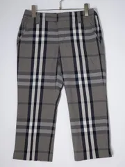 BURBERRY LONDONバーバリー ロンドン 定番ビッグチェック コットンナイロン ストレッチクロップドパンツ【36】【LPTA78625】