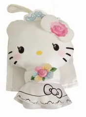 ハローキティ 50周年 マクドナルド ハッピーセット ぬいぐるみ クラシック ハローキティ ウェディングキーホルダー