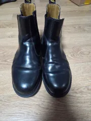 DR. MARTENS ドクターマーチン ブラック チェルシー ブーツ (サイズ 42)