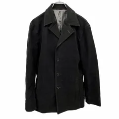 古着 タケオキクチ TAKEO KIKUCHI 微起毛 ジャケット 総裏地 長袖 4つボタン留め 無地 内ポケット×１ 日本製 綿×ポリ 2 ブラック 黒 メンズ