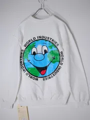 ジャクソンマティスJACKSON MATISSE 2021AW ×World Industries GLOBEスウェット新品【M】【MTSA66445】