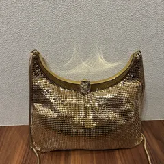 美品 オーストラリア製 GLOMESH グロメッシュ レディース パーティバッグ