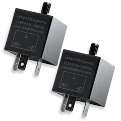 2個 CF13 音有 速度調整 ハイフラ防止 LED対応 3ピン ICウインカーリレー UMikke