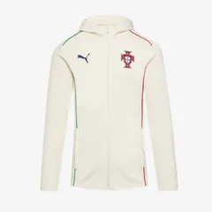 【送料無料・匿名配送】PUMA プーマ ポルトガル代表 2025 公式 カジュアル フーデッド ジャケット 茶 紺 新品 正規品
