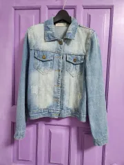 デニムウォッシュ ジャケット (レディース)