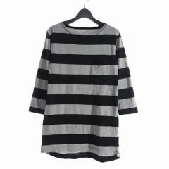ノンネイティブ nonnative 15SS DWELLER BOAT QS LOOSE-FIT COTTON WIDE BORDER JERSEY ボーダー ポのサムネイル