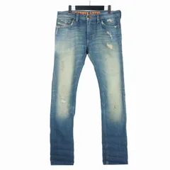 ディーゼル DIESEL THAVAR SLIM-SKINNY スリムスキニーデニム ジーンズ パンツ W31 L32 インディゴ 国内正規