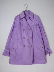 BURBERRY LONDONバーバリー ロンドン イタリア製生地ナイロン スプリングトレンチコート【38】【LCTA77786】